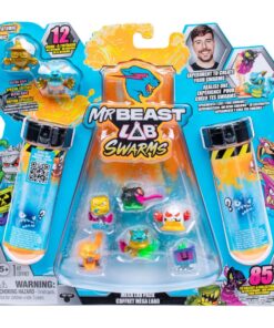 Mr. Beast Lab Swarms Mini Figures 12-pack Mega Lab 3 3 Cm  Moose Toys