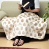 My Neighbor Totoro Opalised Blanket Totoro Silhouette 70 X 100 Cm Marushin
