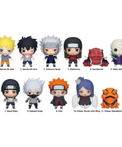 Naruto Shippuden 3d Pvc Bag Clips Series 5  Con Figure Int.