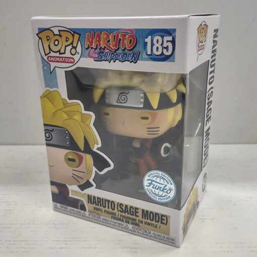 Naruto Shippuden Pop! Animation Figure Vinile Naruto (Sage Mode) Esclusiva Funko (Spedito in 24 ore) - immagine 2