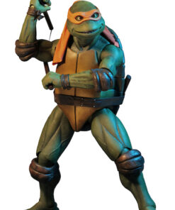 Neca Tartarughe Ninja 1990 Movie Michelangelo 1/4 Af Action Figure