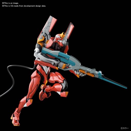 Neon Genesis Evangelion Real Grade RG Model Kit Eva Unit 02 1/144 18 cm Bandai (Spedito in 24 ore) - immagine 4