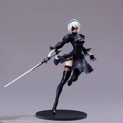 Nier:automata Form-ism Pvc Statua Yorha Android 2b (yorha No.2 Type B) 18 Cm Square-enix