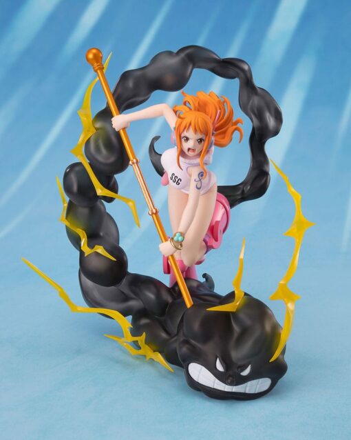 One Piece Figuarts Zero Extra Battle Pvc Statua Nami Fulmineblast 17 Cm Bandai Tamashii Nations