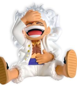 One Piece Gear 5 Monkey D Luffy Money Box Figura 15cm Plastoy