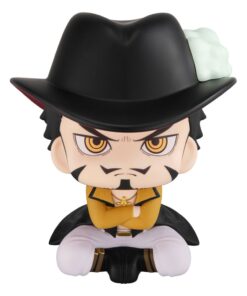 One Piece Look Up Pvc Statua Dracule Mihawk 11 Cm Megahouse