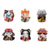 One Piece Mega Cat Project Trading Figura Nyanpiecenyan! Beckoning Cat Lucky Cat Pirates 7 Cm  Megahouse