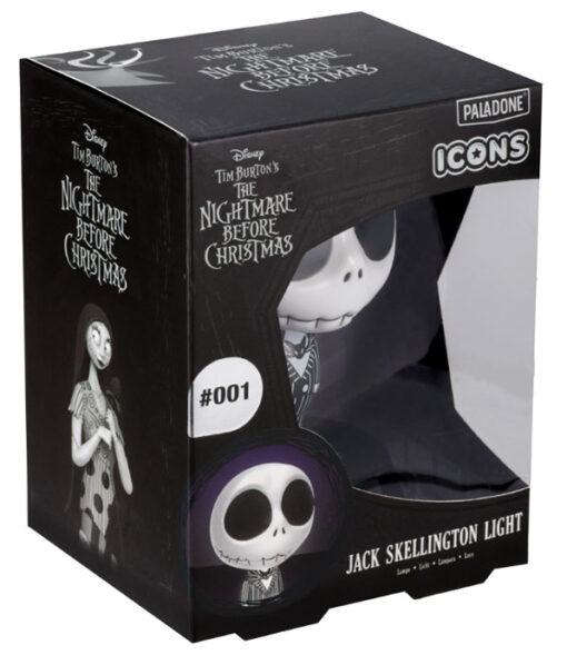 Paladone Icons Nightmare B.c. Jack Skellington Disney Nightmare Before Natale - Lampade