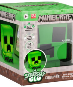PALADONE LAMPADA SQUISHY GLOW SILICONE MINECRAFT CREEPER MINECRAFT - LAMPADE
