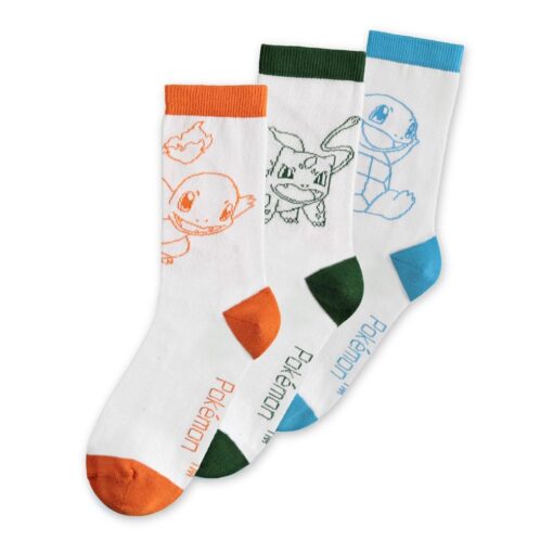 Pokemon Calzini 3-pack Ciondoloander
