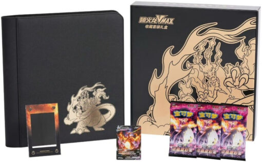 Pokemon Chi Charizard Vmax Collection Set Box Regalo Pokemon - Carte Da Gioco/collezione