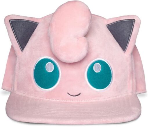 Pokémon Peluche Cappellino Cappellino Cappellino Snapback Jigglypuff Difuzed