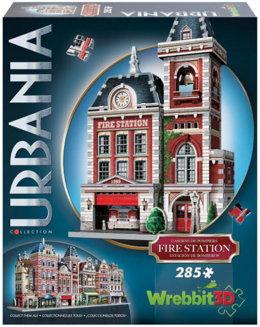 PUZZLE 3D 285PZ URBANIA FIRE STATION ALTRI BRAND - GIOCHI DA TAVOLO/SOCIETA'