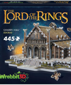PUZZLE 3D 445PZ IL SIGNORE DEGLI ANELLI GOLDEN HALL EDORAS IL SIGNORE DEGLI ANELLI - GIOCHI DA TAVOLO/SOCIETA'
