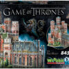 Puzzle 3d 845pz Il Trono Di Spade The Red Keep Tv Series - Giochi Da Tavolo/societa'