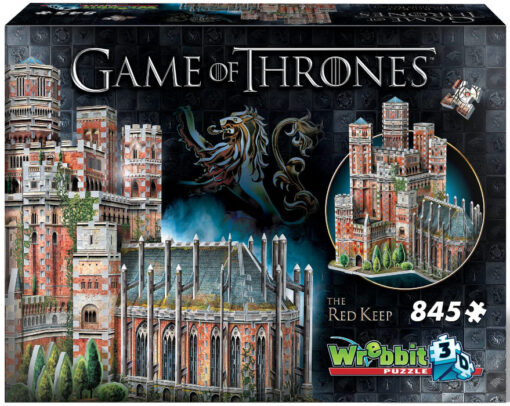 Puzzle 3d 845pz Il Trono Di Spade The Red Keep Tv Series - Giochi Da Tavolo/societa'