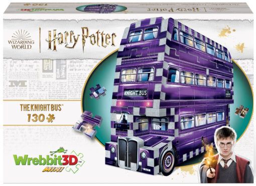 PUZZLE 3D MINI 130PZ HARRY POTTER THE KNIGHT BUS HARRY POTTER - GIOCHI DA TAVOLO/SOCIETA'
