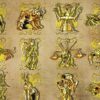 Saint Seiya - Da Collezione Art Print "Vestiti Oro" 50 x 40 cm AbyStyle