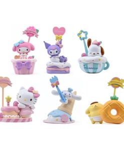 Sanrio Memo Stand Party Time Series Mini Figures Hello Kitty E Friends 5 Cm  Yume Toys