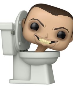 Skibidi Toilet Pop! Rocks Vinile Figura Skibidi Toilet 9 Cm Funko