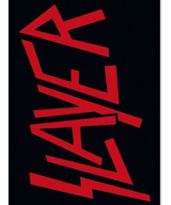Slayer Telo Mare Asciugamano Logo 150 X 75 Cm Kkl
