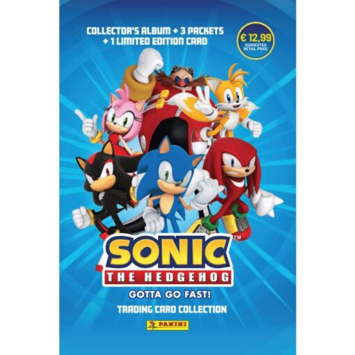 Sonic The Hedgehog - Gotta Go Fast! - Trading Cards Starter Pack *German Version* Panini