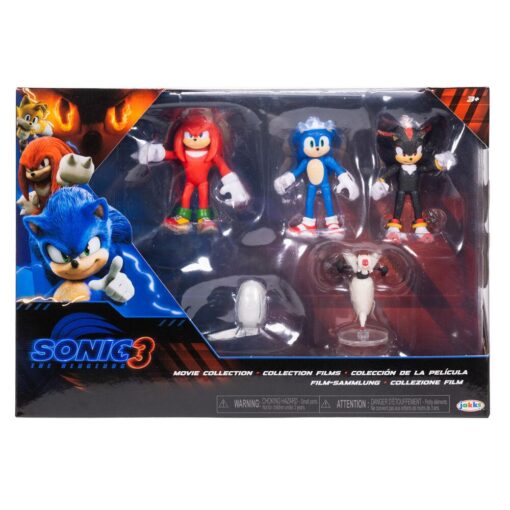 Sonic - The Hedgehog Movie 3 Mini Figura 6-pack Wave 1 6 Cm Jakks Pacific