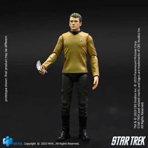 Star Trek Exquisite Mini Action Figura 1/18 Star Trek 2009 Chekov 10 Cm Hiya Toys