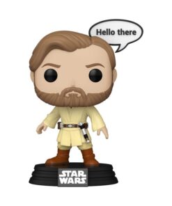 Star Wars: Sayings Pop! Plus Movies Vinile Figura Obi-wan Kenobi 9 Cm Funko