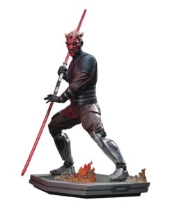Star Wars: The Clone Wars Milestones Statua 1/6 Darth Maul Web Esclusiva 30 Cm Gentle Giant