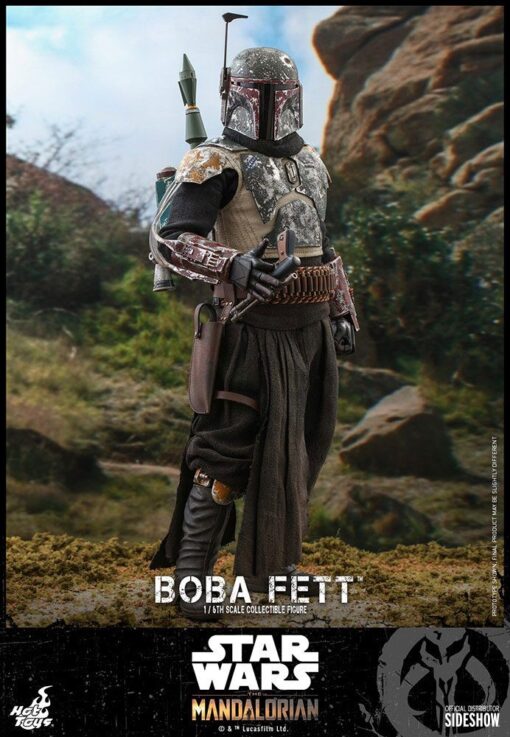 Star Wars The Mandalorian Action Figura 1/6 Boba Fett 30 Cm Hot Toys (Spedito in 24 ore) - immagine 2