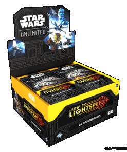 Star Wars: Unlimited Jump to Lightspeed Booster Box 24 Buste (ENG)
