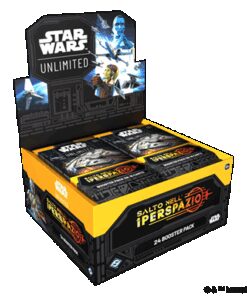 Star Wars: Unlimited Salto Nell'Iperspazio Booster Box 24 Buste (ITA)