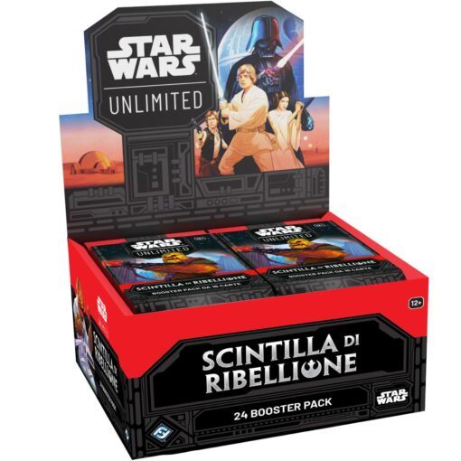 Star Wars: Unlimited Scintilla di Ribellione Booster Box 24 Buste (ITA)