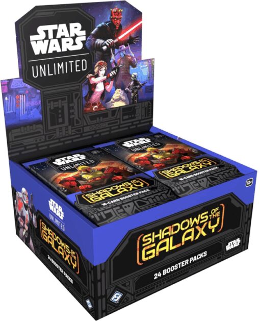Star Wars: Unlimited Shadows of the Galaxy Booster Box 24 Buste (ENG)