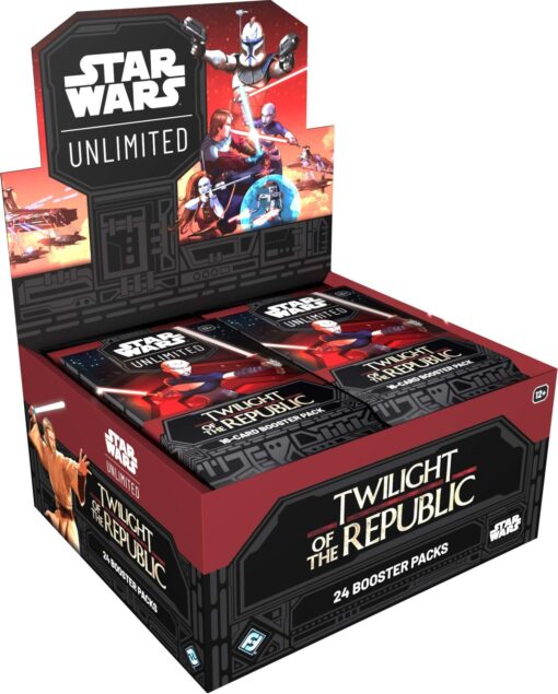 Star Wars: Unlimited Twilight of the Republic Booster Box 24 Buste (ENG)