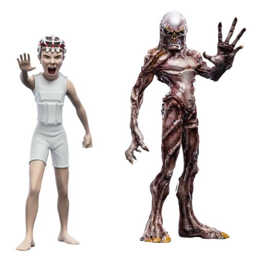 Stranger Things Mini Epics Vinile Figures Vecna & Eleven (season 4) Twin Pack 16 Cm Weta Workshop