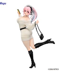 Super Sonico Trio-try-it Pvc Statua Winter Memory Ver. 21 Cm Furyu