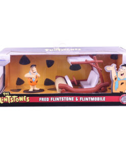 The Flintstones Troncomovil Car + Pedro Figura Set Jada Toys