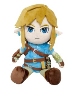 The Legend Of Zelda: Breath Of The Wild Peluche Figura Link 28 Cm Sanei
