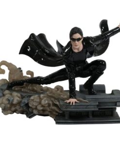 The Matrix Gallery Deluxe Pvc Statua Trinity Diamond Select