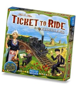 Ticket To Ride Nederland Mappa N. 4 ITA Espansione Gioco da Tavolo 8+ Days of Wonder