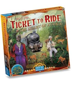 Ticket To Ride The Heart of Africa ITA Espansione Gioco da Tavolo 8+ Days of Wonder