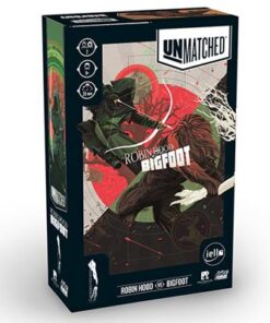 Unmatched Robin Hood vs Bigfoot Italiano Gioco da Tavolo Iello