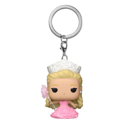 Wicked Pop! Vinile Portachiavis 4 Cm Glinda  Funko