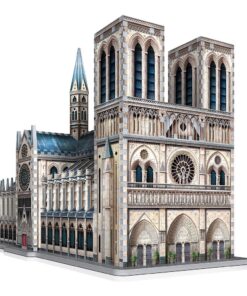 Wrebbit Castles & Cathedrals Collection 3d Puzzle Notre-dame De Paris (830 Pezzi) Wrebbit Puzzle