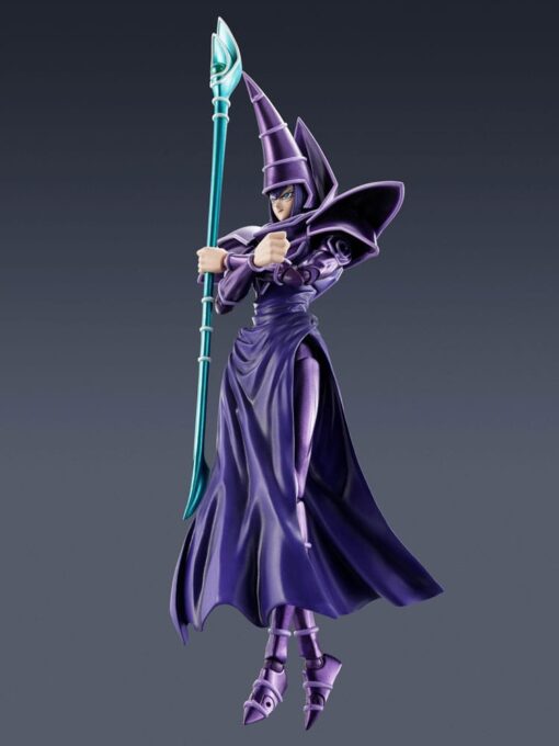 Yu-gi-oh! S.h. Monsterarts Action Figura Dark Magician 19 Cm Bandai Tamashii Nations