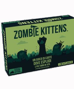 Zombie Kittens (ITA) Gioco Da Tavolo 7+ Exploding Kittens