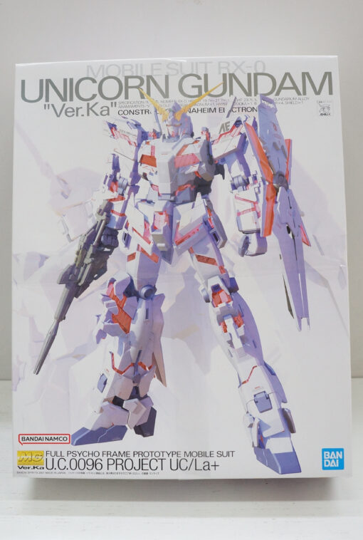 Gundam Master Grade MG Model Kit Unicorn Ver Ka 1/100 18 Cm Bandai (Spedito in 24 ore)