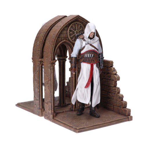 Assassin Creed Ezio E Altair Bookend Fermalibri Nemesis Now